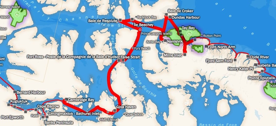 [FR] Leg 9 – Map